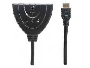 Manhattan 207423 Swithc Hdmi 1.3, 3 Entradas 1 Salida