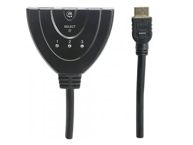 Manhattan 207423 Swithc Hdmi 1.3, 3 Entradas 1 Salida