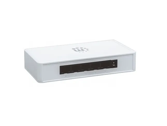 Manhattan 560696 Switch Gb 5 Puertos Desktop Color Blanco