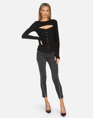 Manolo Snap Top