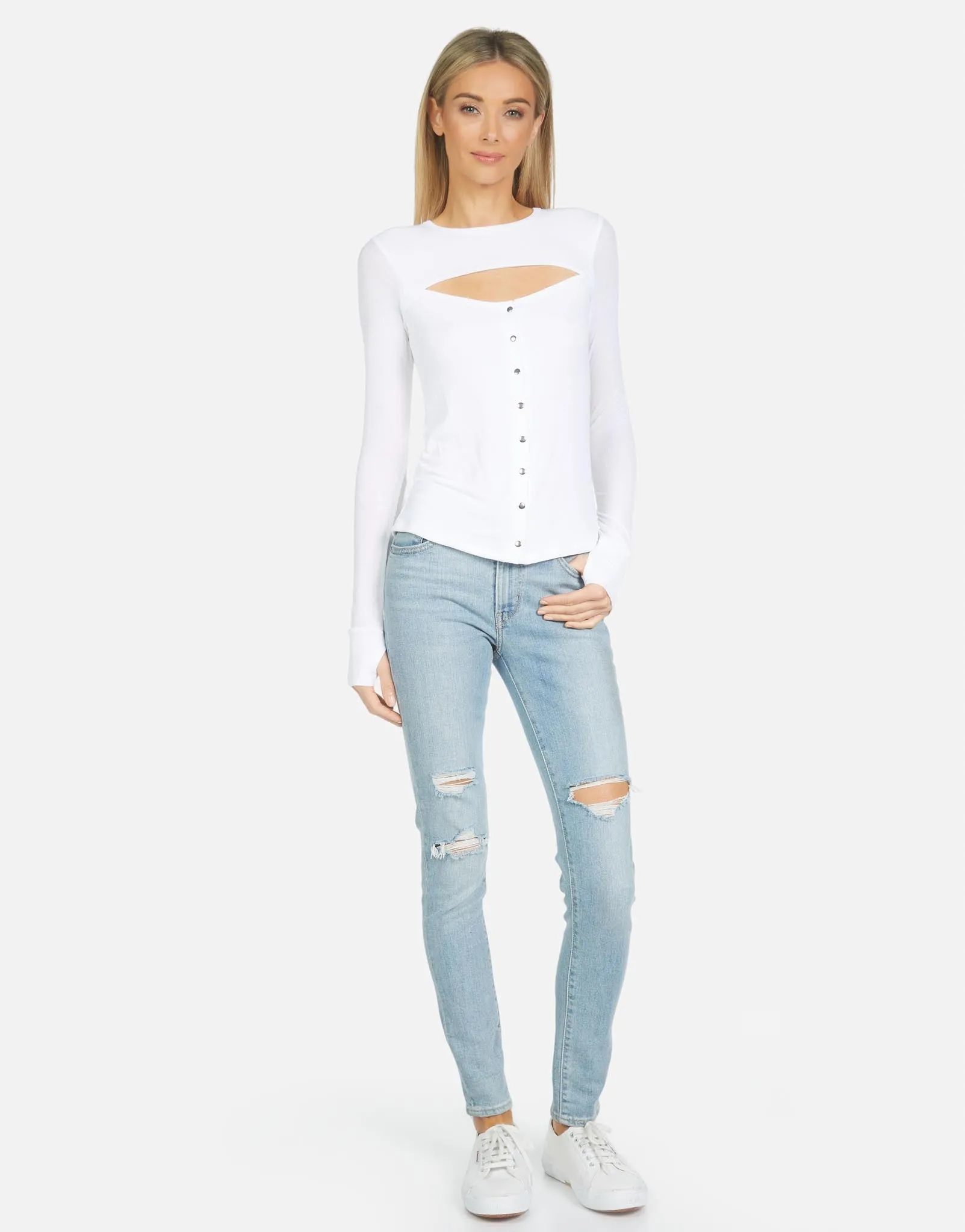Manolo Snap Top