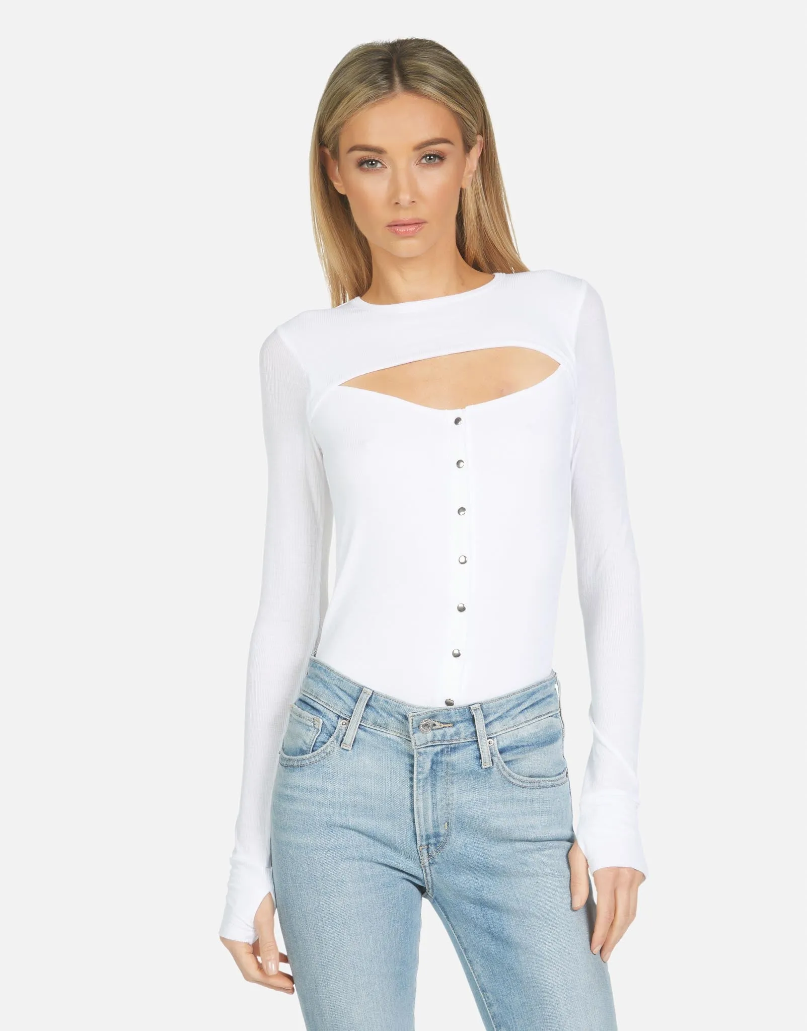 Manolo Snap Top