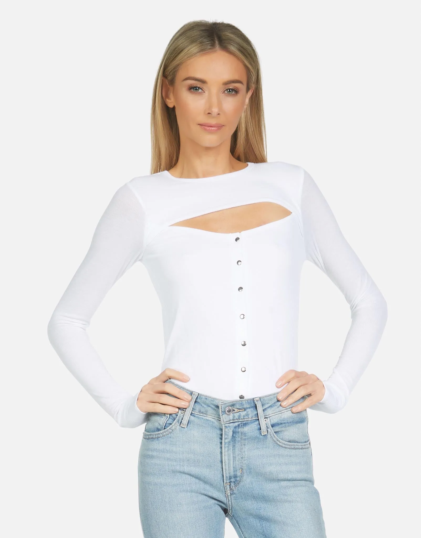 Manolo Snap Top