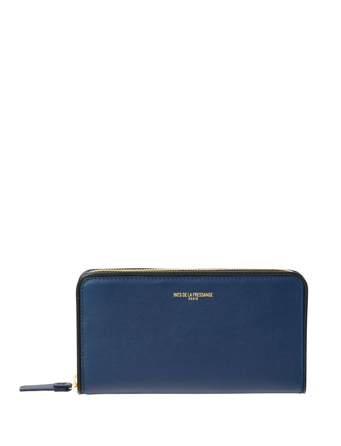 Marcia wallet blue with black border