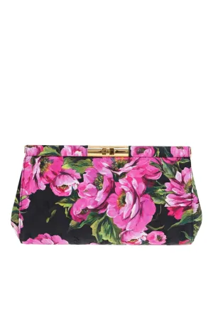 Marlene Peony Medium Chain Clutch
