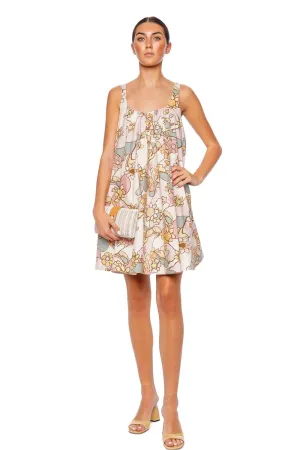 Maxine Kaleidoscope Floral Mini Dress