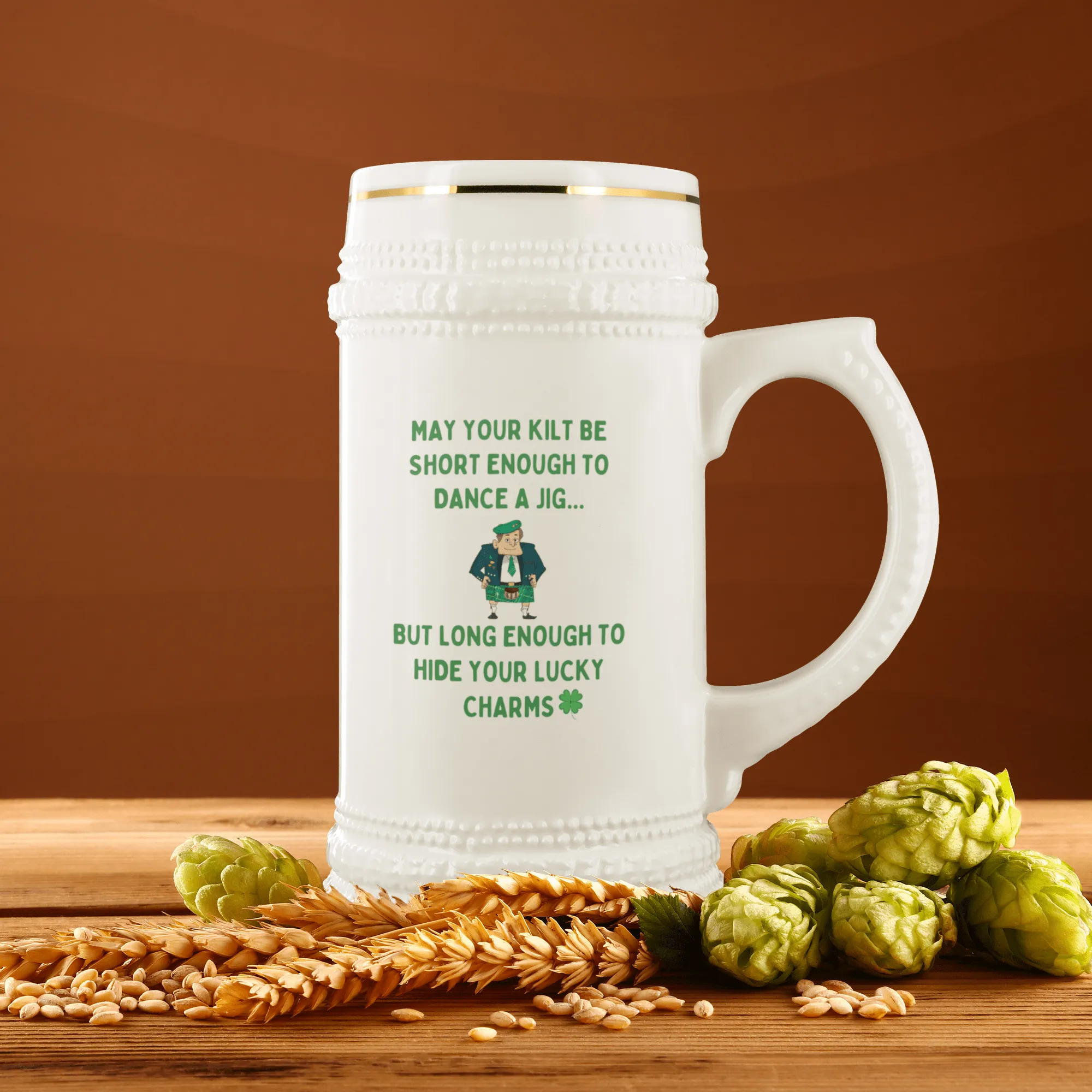 May Your Kilt Be Short Enough To Dance a Jig - Beer Stein