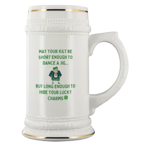 May Your Kilt Be Short Enough To Dance a Jig - Beer Stein