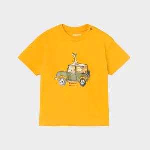 Mayoral Baby Boy Adventure Tee - Amber