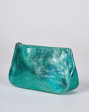 medium fatty pouch - hologram jade