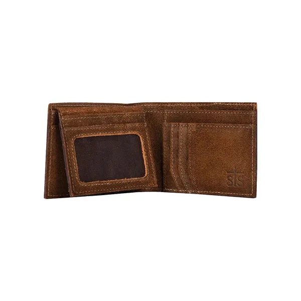 Men's STS Ranchwear Cowhide Bi-Fold Wallet #STS69216