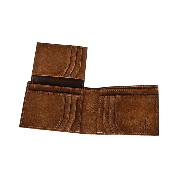 Men's STS Ranchwear Cowhide Bi-Fold Wallet #STS69216