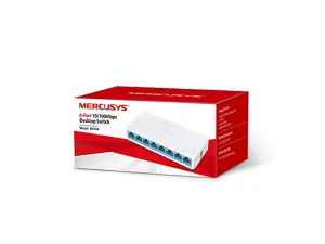 Mercusys Ms108 Switch 8 Puertos 10/100 Mbps 5 V Color Blanco