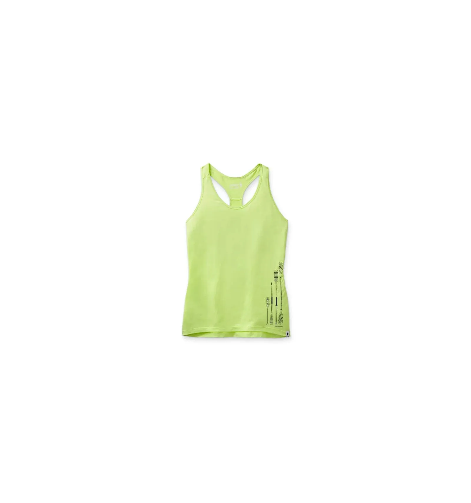 Merino Sport 150 "Paddle and Oars" Graphic Tank Femme