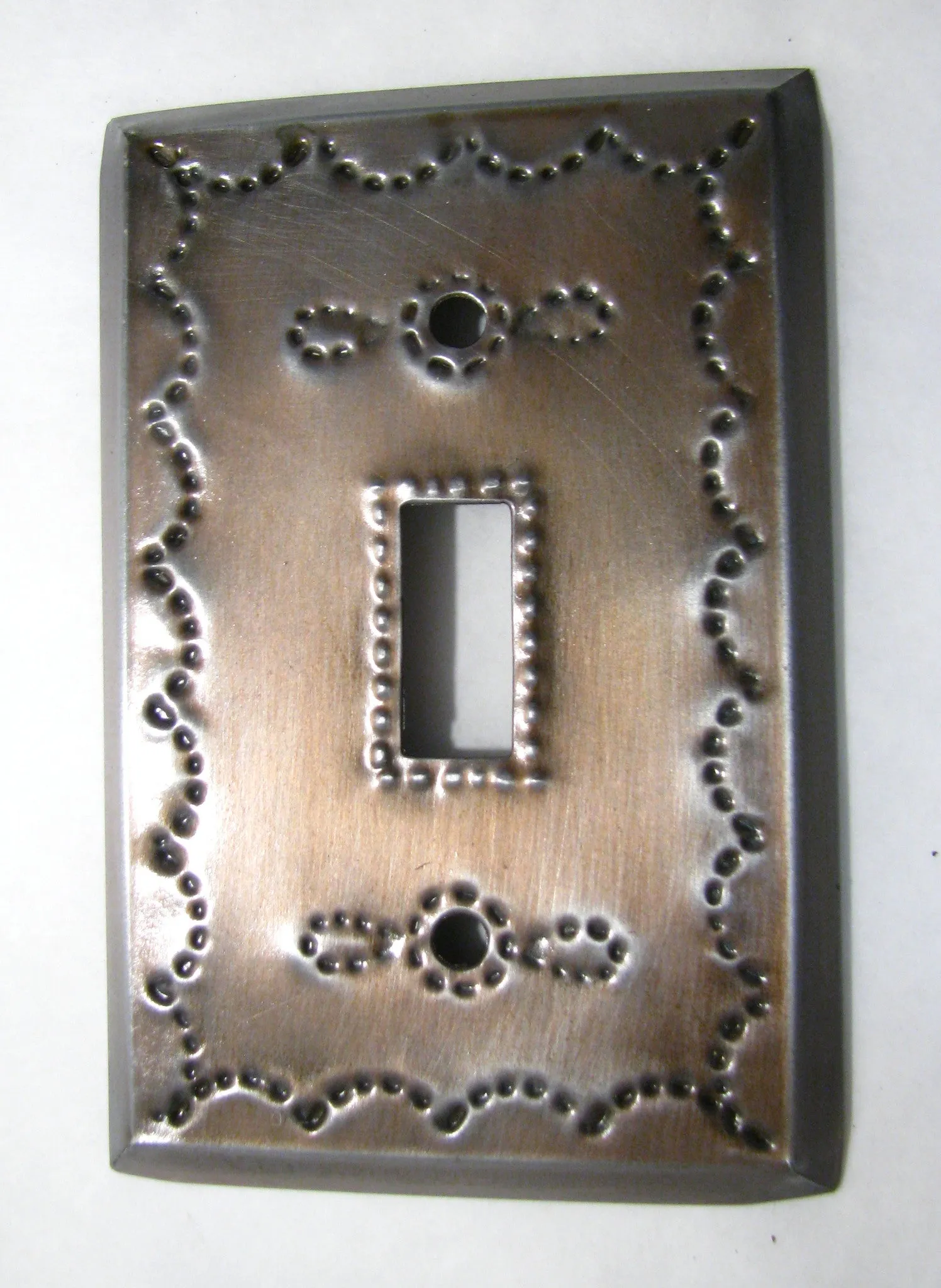 Mexican Tin Single Toggle Switch Plate Covers