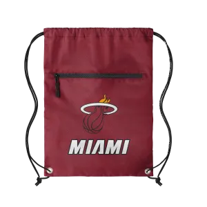 Miami HEAT Logo Red Drawstring Bag