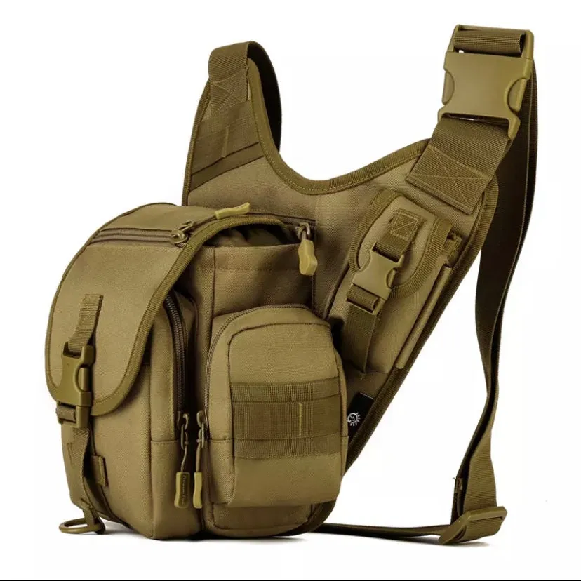 Military Tactical Shoulder Bag EDC Airsoft - TAN