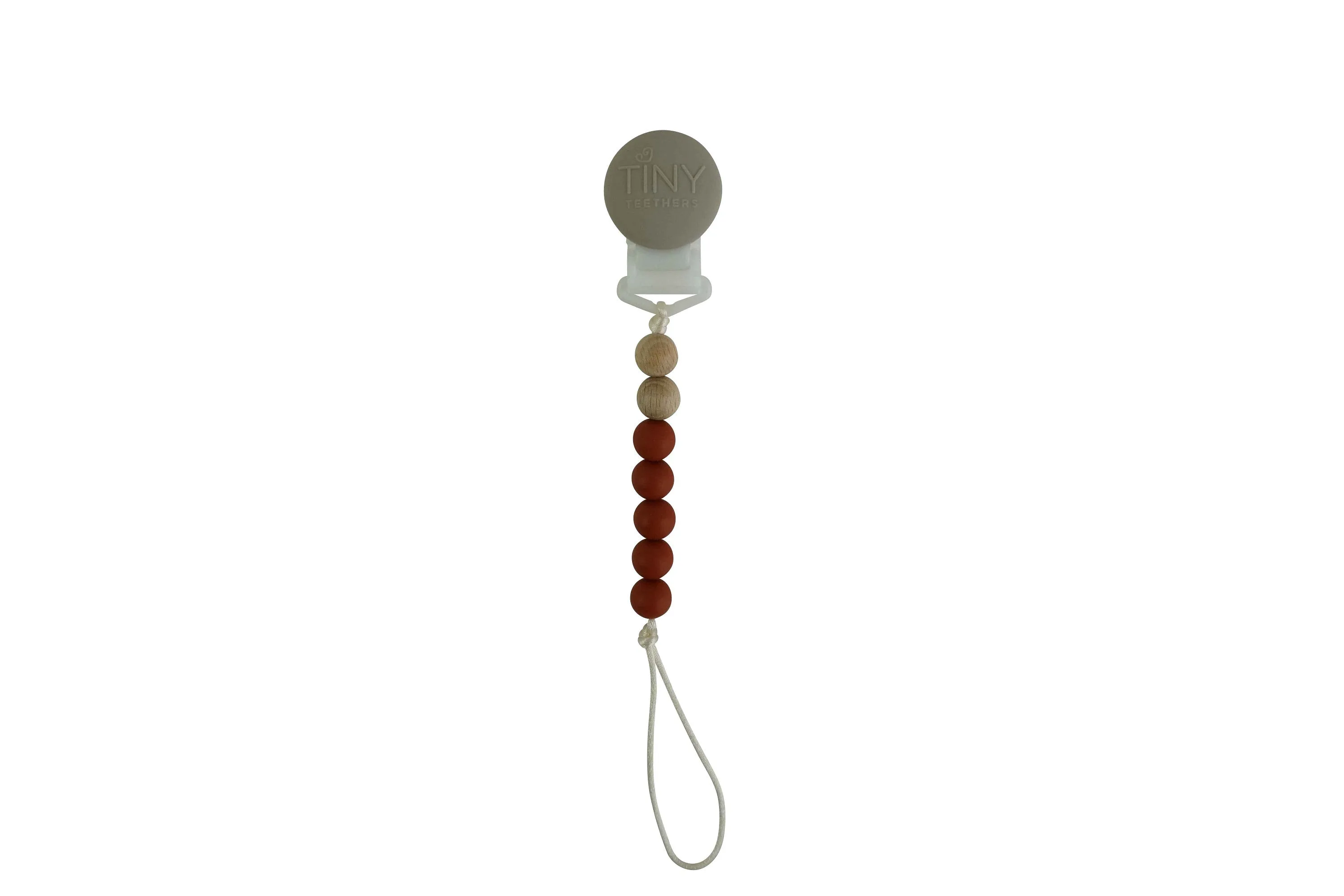 Mini Pacifier Clip | Silicone Clip