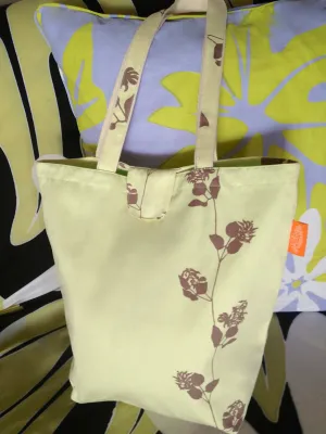 MINI TOTE BAG - NETIVE HAWAIIAN FLOWER NUKU I'WI