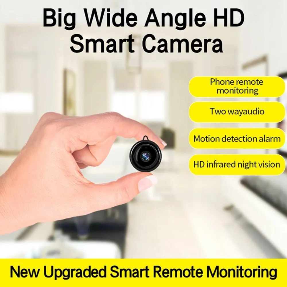 Mini Wireless WIFI IP Camera Smart Home Security Small Camera