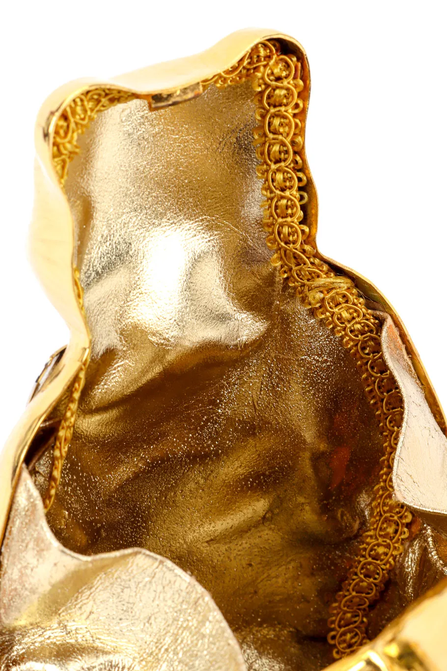 Mixed Metal Teddy Bear Bag