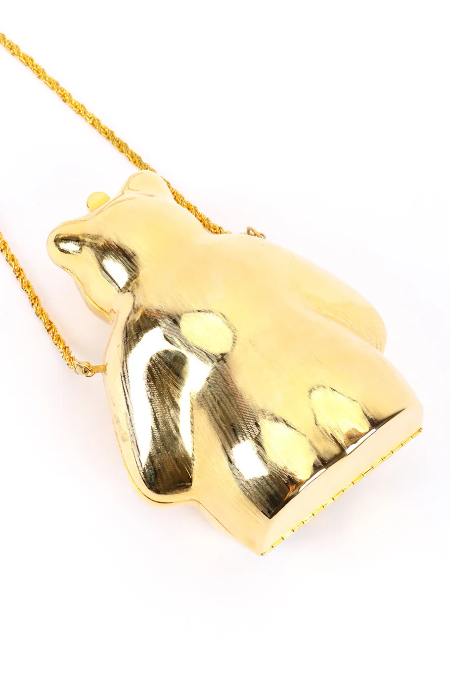 Mixed Metal Teddy Bear Bag