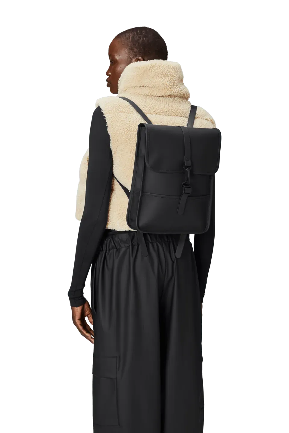 Mochila Rains Impermeable Backpack Mini Black