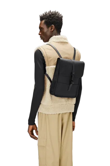 Mochila Rains Impermeable Backpack Mini Black