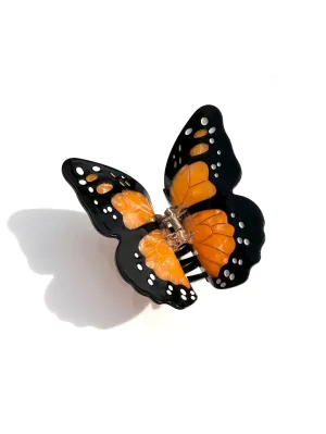 Monarch Butterfly Claw Clip