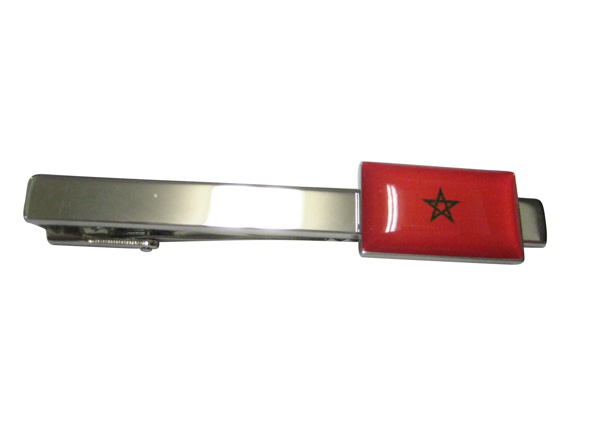 Morocco Flag Tie Clip