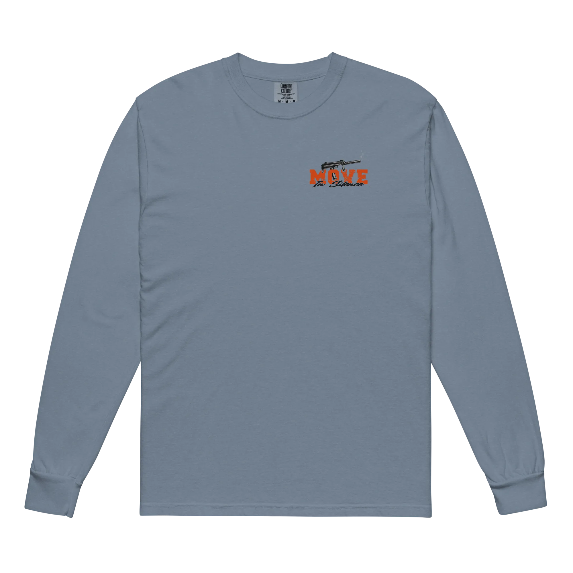 Move In Silence heavyweight long-sleeve Tee
