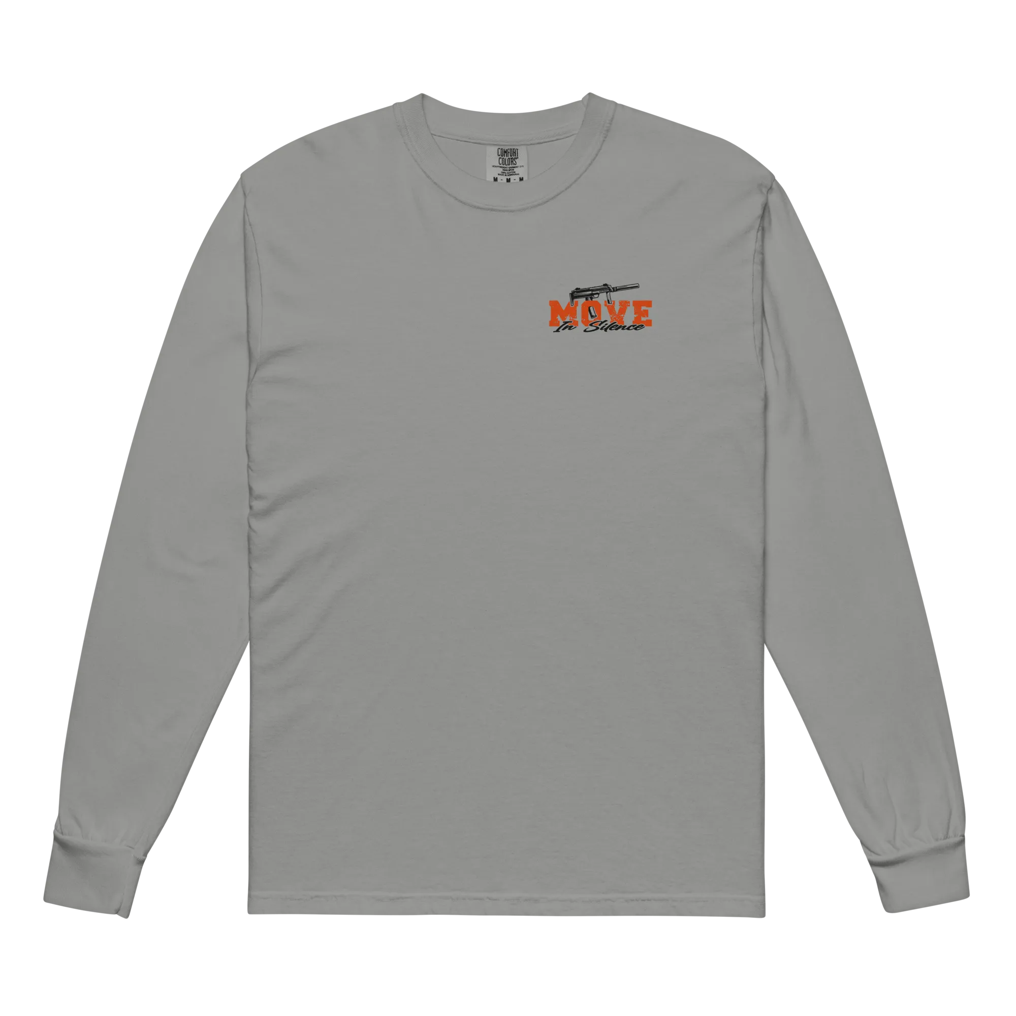 Move In Silence heavyweight long-sleeve Tee