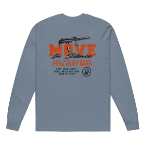 Move In Silence heavyweight long-sleeve Tee
