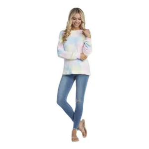 Mud Pie Multi Color Bryant Tie Dye Sweatshirt