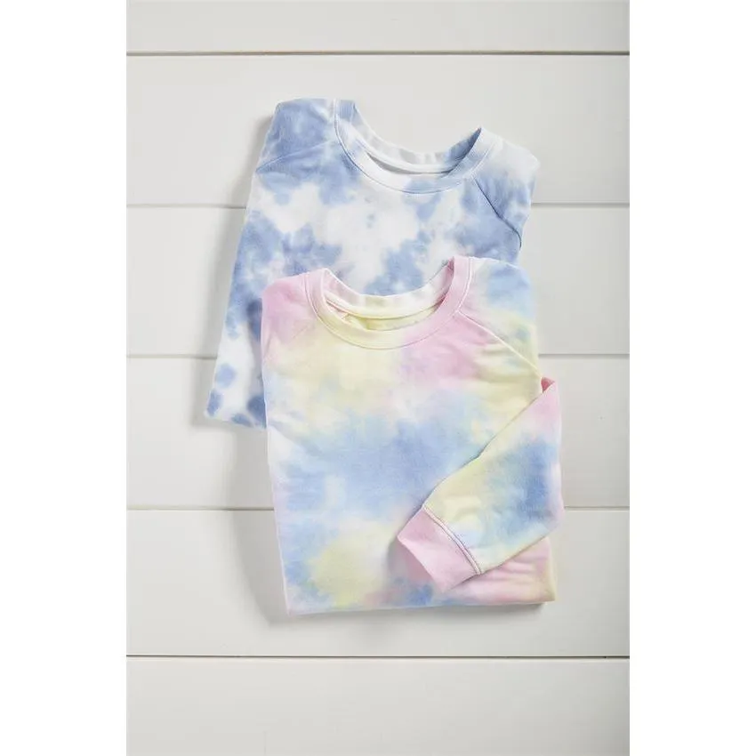 Mud Pie Multi Color Bryant Tie Dye Sweatshirt