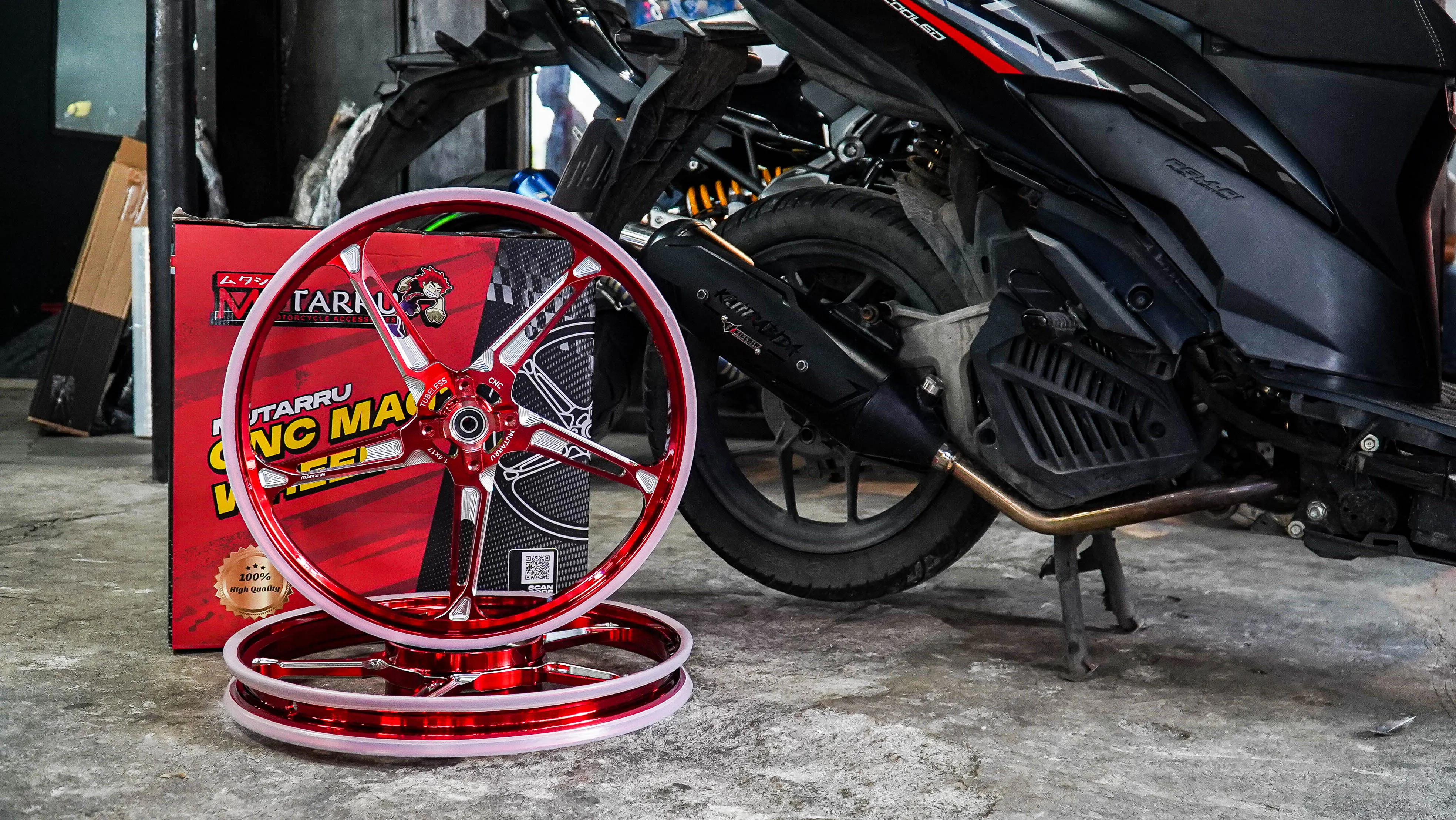MUTARRU MAGS FOR CLICK 17'S (RED)