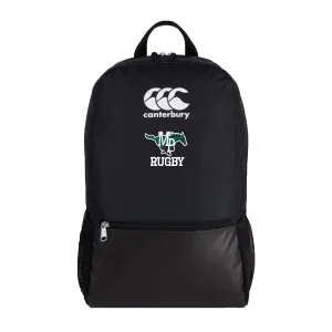 Myers Parks Crest Canterbury Medium Black Rugby Backpack