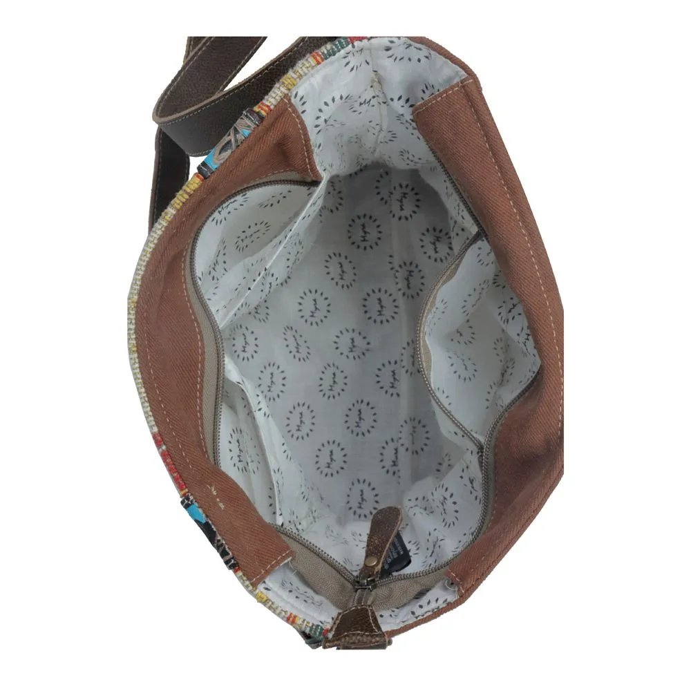 Myra Bag Beaming & Bright Hand-Tooled Bag