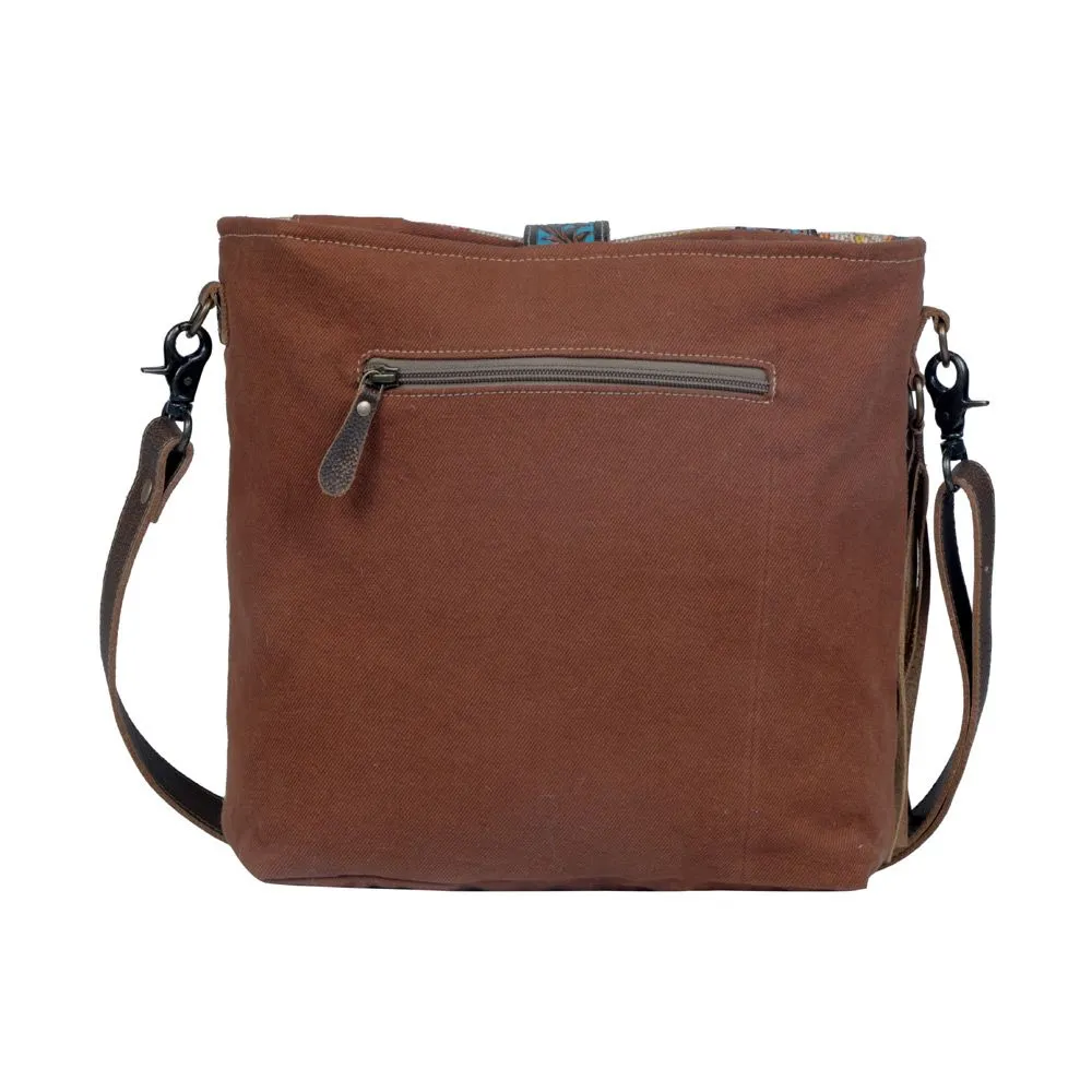 Myra Bag Beaming & Bright Hand-Tooled Bag