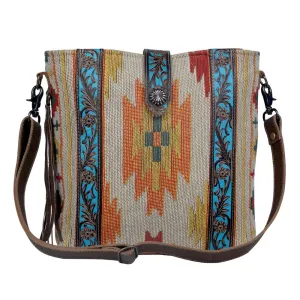Myra Bag Beaming & Bright Hand-Tooled Bag