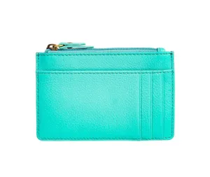 Myra Bag Foothill Creek Double Credit Card Holder in Turqouise