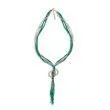 Myra Bag Green Strings Necklace