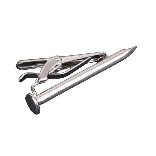 Nail Tie Clip Clasp Bar