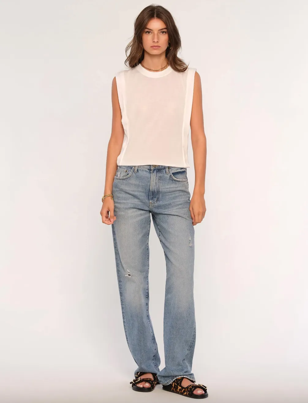 Natalia Top-Eggshell