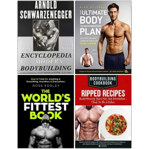 New Encyclopedia, Your Ultimate , The World's Fittest Book, Body 4 Books Collection Set