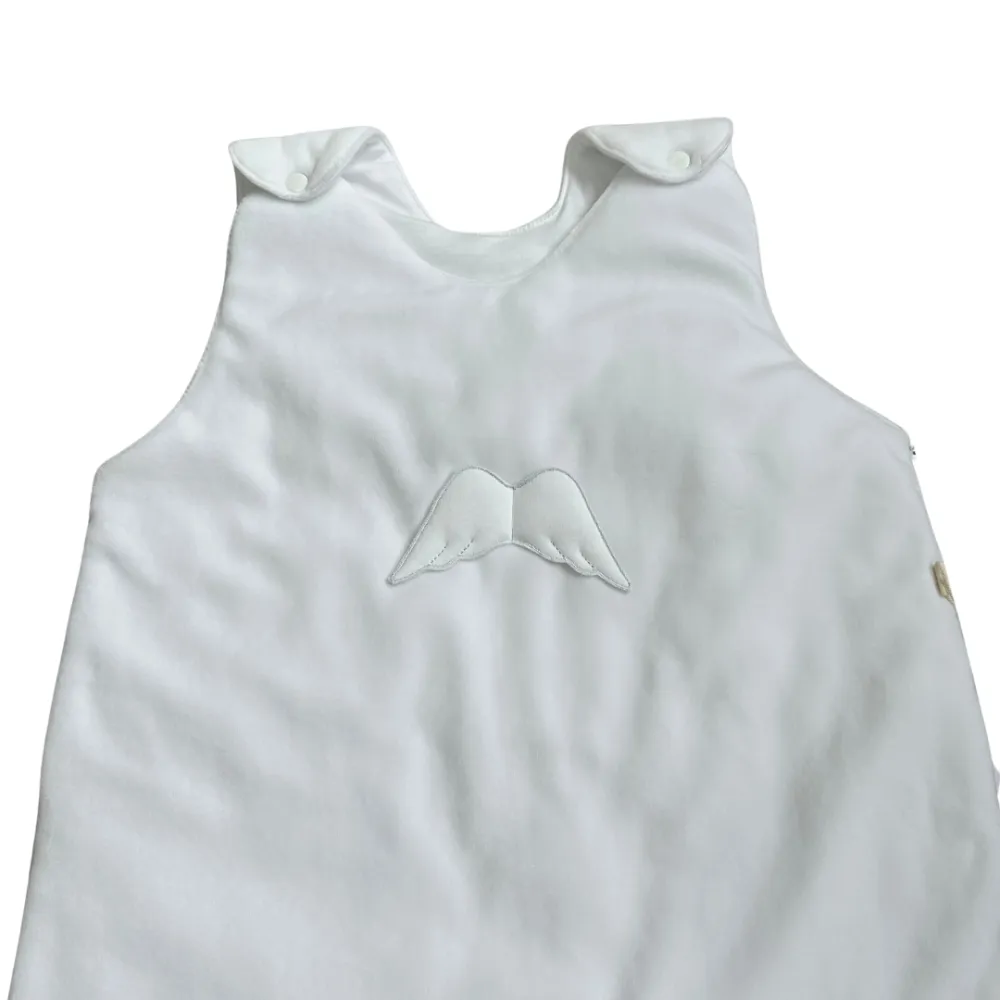 New In Baby Gi White Angel Wings Sleeping Sac