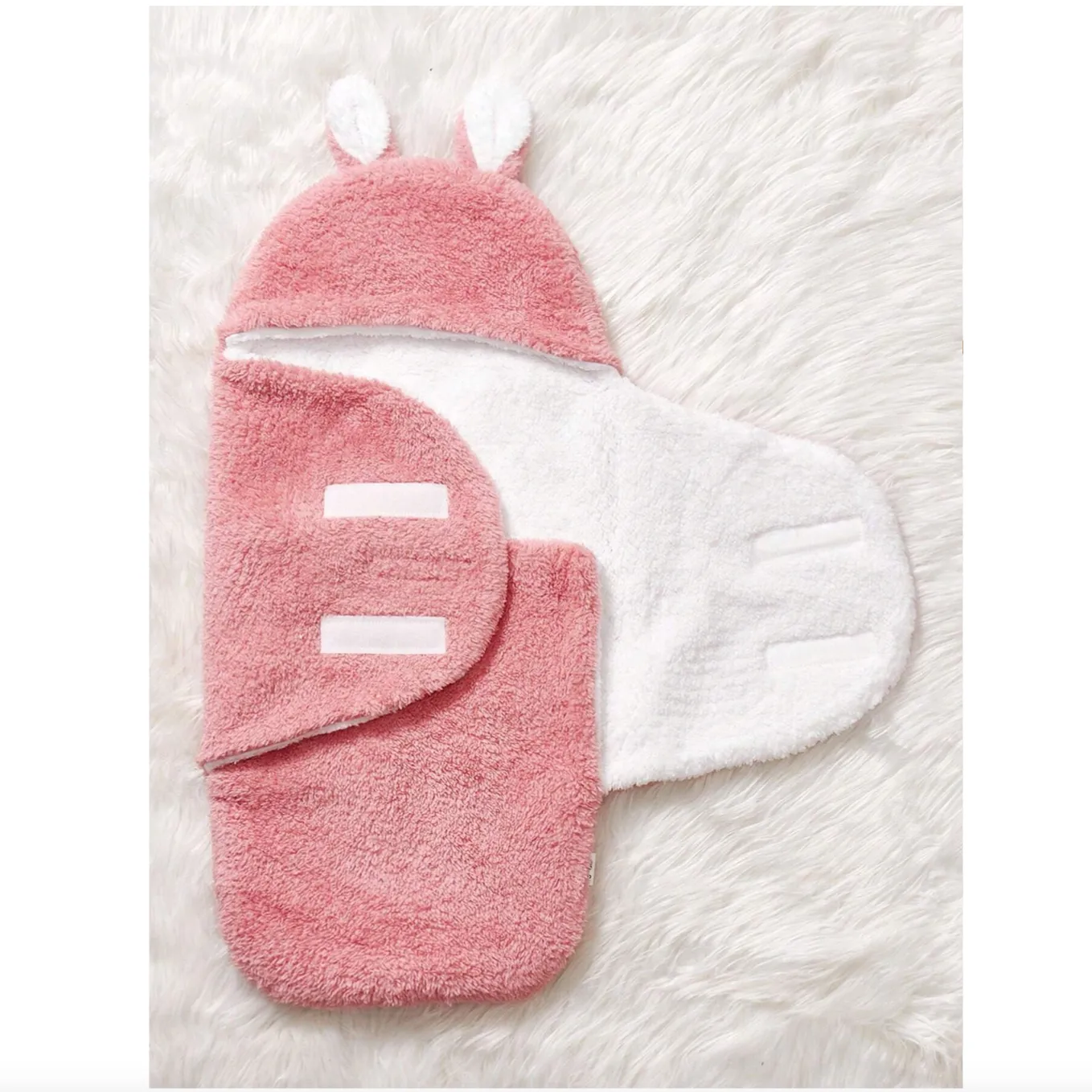 Newborn Baby Double-layered Flannel Swaddle