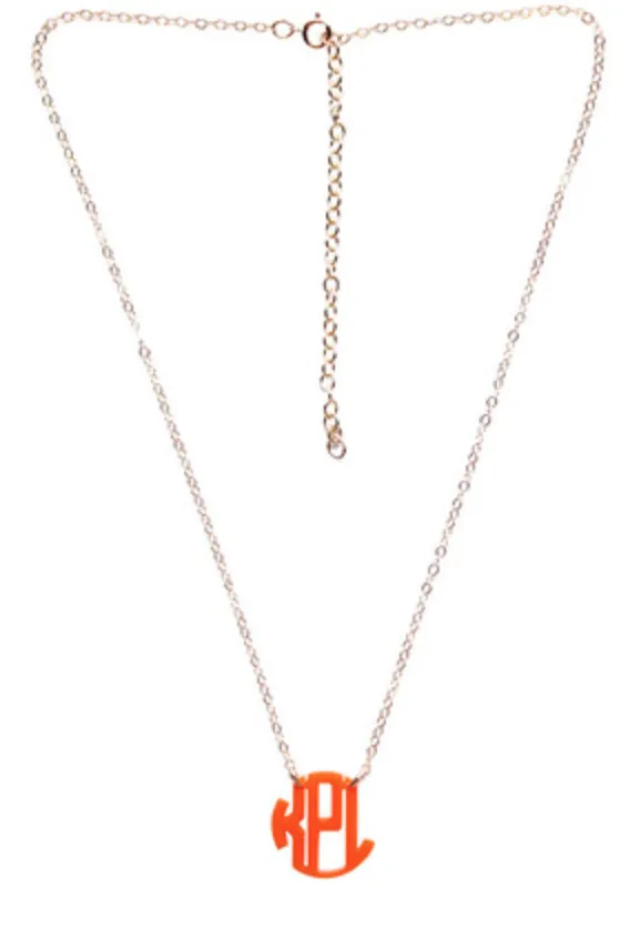 Nice Monogram Necklace