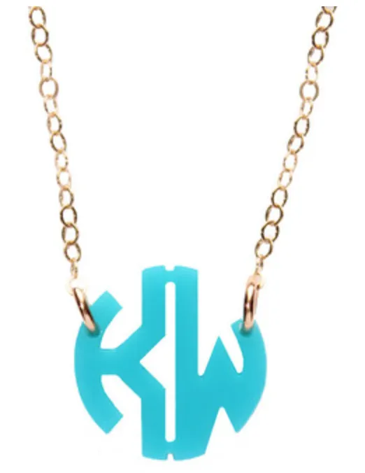 Nice Monogram Necklace