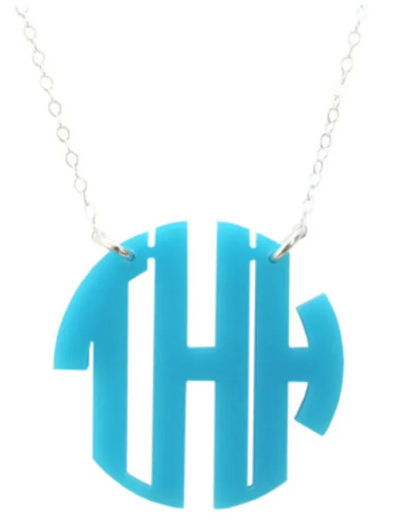 Nice Monogram Necklace